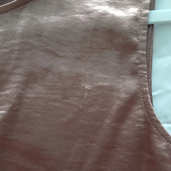 Express Metallic Shimmery Accent Blouse - Picture 4 of 5
